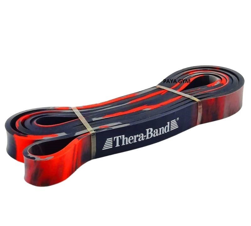 کش پاور باند 22میلیمتر آبرنگی ترابند Thera-Band اصل | کش مقاومتی لاتکس درجه یک