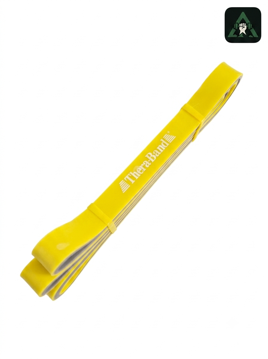 کش پاور باند 22میلیمتر دورو ترابند Thera-Band اصل | کش مقاومتی لاتکس درجه یک